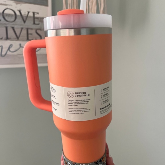 Stanley Quencher H2.0 40oz. Nectarine Tumbler + BOOT - Picture 6 of 9
